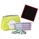 thumbnail image 1 of Mini Mah Jong Game Set Tiles Game Tradicional Mahjong Set Para Home Party Green, 1 of 5
