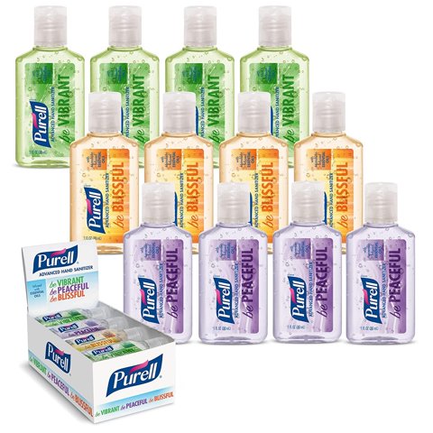 Desinfectante De Manos Purell Advanced Gel 30 Ml Con Aceites Esenciales