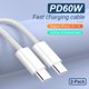 thumbnail image 2 of Cable USB-C TOP-UP 1m 60W Trenzado Carga Rápida Paquete de 2, 2 of 7