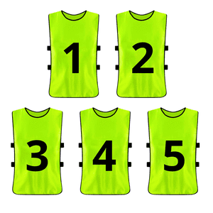 Linea Sport - Set 5 Petos Numéricos Para Adultos Xl