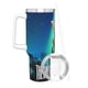 thumbnail image 3 of El Día que la Tierra Explotó Vaso aislado de acero inoxidable con asa, diseño temático, regalo para familia, amigos y fans; incluye pajita y encaja en el portavasos estándar, 40 oz, 3 of 6