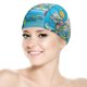 thumbnail image 5 of Jabberjaw Gorro de Natación de Licra, Gorro de Baño de Tela Cómoda, Gorro Elástico Antideslizante para Hombres, Mujeres y Niños, 5 of 6