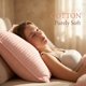 thumbnail image 3 of REGALWOVEN Protector de Almohada de Alta Calidad para Uso en Hogar y Hotel con Protección contra Alérgenos Rosa Reina, 3 of 5