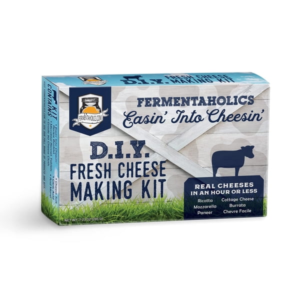 Kit para Hacer Queso Fermentaholics DIY con Cuajo y Sal