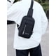 thumbnail image 5 of Mochila Bandolera Color Negro Moderna Puerto USB, 5 of 5
