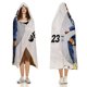 thumbnail image 3 of Fifa Manta Capa Con Capucha Anti bolitas Manta De Lana Ártica Suave Manta Portátil De Felpa Ligera Y Lujosa Poncho Para Siesta En Casa Y Oficina 100*130cm, 3 of 6