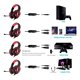 thumbnail image 4 of Audífonos Gamer Over Ear J5 Erxung con cable Negro - Rojo., 4 of 9