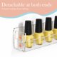 thumbnail image 3 of Estante de pared para esmaltes de uñas FEMELI, acrílico transparente, 12 estantes, 38 cm, 3 of 6