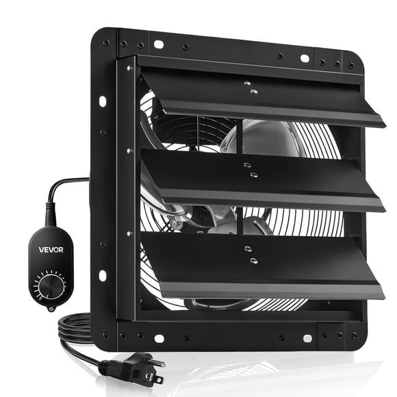 Ventilador extractor con compuerta VEVOR de 30 cm para pared y ático