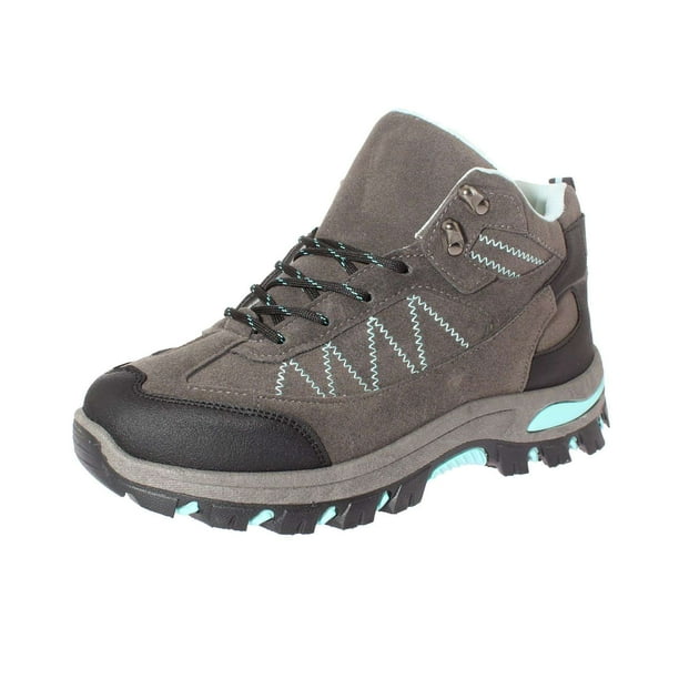 Zapatilla Outdoor Gris/Celeste Vía Franca