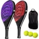 thumbnail image 1 of Set Pala Padel Generic 2 Palas 3 Pelotas Mochila, 1 of 3