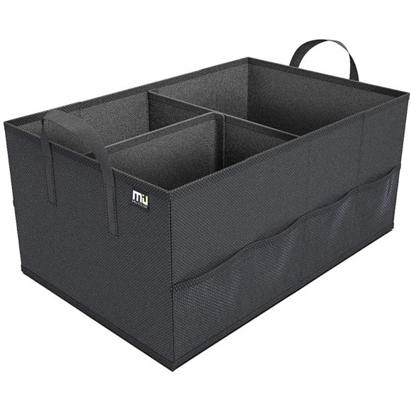 Organizador de maletero MIU COLOR para coche, SUV, sedanes, furgoneta, Jeep, negro