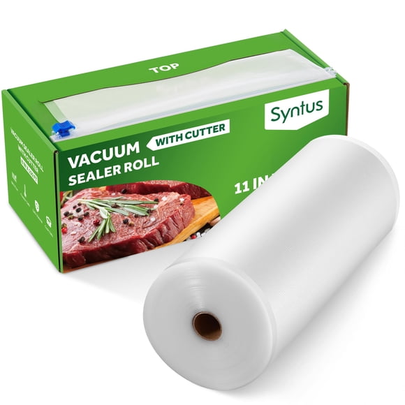 Roll Keeper Syntus para envasado al vacío para alimentos, 11 x 46 m, con cortador