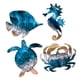 thumbnail image 4 of 4 Piezas De Tortugas Marinas, Caballitos De Mar, Cangrejos Y Peces Para Decorar La Pared De Tu Habitación Con Temática De Playa., 4 of 5