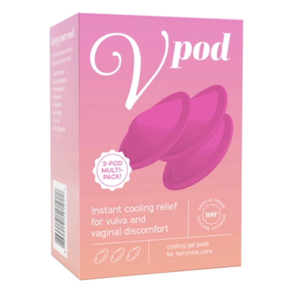 VPod Cápsulas de Gel Refrigerante - Pack de 3 reutilizables para alivio