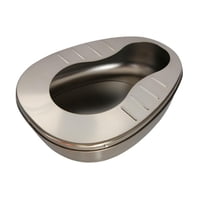 Magideal - Orinal De Acero Inoxidable, Cómodo, Fácil De Limpiar, Versátil, Cómoda Junto A La Cama, Contenedor Para Orinar, Orinal Portátil Para Hombres Y Mujeres Sin Tapa