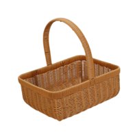 Magideal - Cestas De Picnic Con Asa, Cesta De La Compra, Cesta Para Recoger Frutas Y Verduras De Granja, Cesta Organizadora De Almacenamiento Para La L