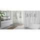thumbnail image 1 of Cortina de baño Hojas verdes, 1 of 2