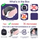 thumbnail image 5 of Almohada Cervical De Viaje De Espuma Viscoelástica Ajustable Rosa, 5 of 6
