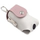 thumbnail image 1 of Bolsa De Transporte De Pelota De Golf A Prueba De Polvo Con Contenedor De Almacenamiento De PU Blanco Rosa, 1 of 5