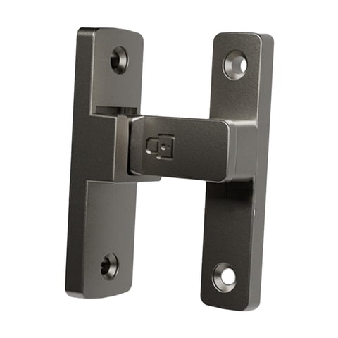 Bothyi - Pestillo De Puerta De 90 Grados, Cerradura De Puerta Para Baño, Puerta Corredera De Granero, Baño Gris