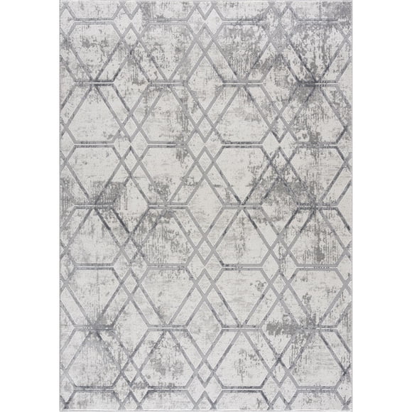 Alfombra United Weavers Reserve Broadway, gris, 56 cm x 91 cm