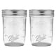 thumbnail image 1 of Mason Jars Ball, boca normal, media pinta, 240 ml con tapa, paquete de 2, 1 of 4