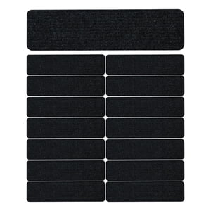 Magideal - 15X Peldaños De Escalera Cómodos Para Peldaños De Madera, Peldaños De Escalera, Corredores De Escalera, Peldaños De Escalera De Madera, Peldaños De Negro