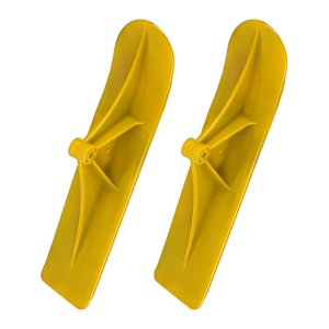 Ioensy - Tabla De Trineo Para Patinete De Nieve, Duradera, Para Deportes Al Aire Libre, Navidad, Invierno, 2 Piezas