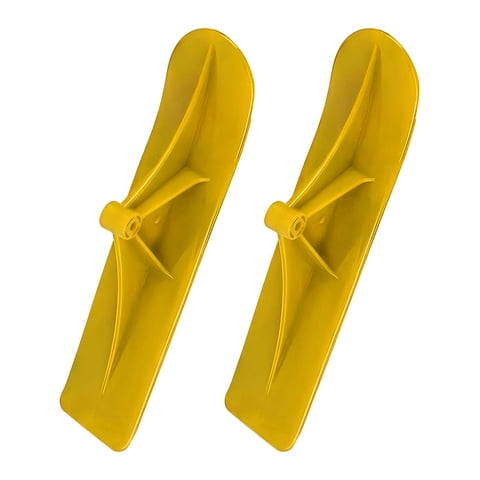 Ioensy - Tabla De Trineo Para Patinete De Nieve, Duradera, Para Deportes Al Aire Libre, Navidad, Invierno, 2 Piezas