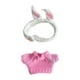 thumbnail image 2 of Suéter Y Diadema Para Muñecas De 2 Piezas, Accesorios Para Muñecas De 15 A 17 Cm, Muñecas De Niño, Color Rosa, 2 of 3