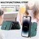 thumbnail image 5 of Funda Tipo Cartera con Correa Cruzada para iPhone 14 Pro Max Protección Contra Golpes Verde, 5 of 5