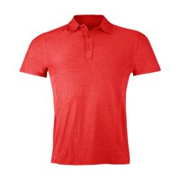 Andesland - Polera Dry Fit Con Cuello Manga Corta Jaspeada Hombre