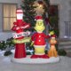 thumbnail image 2 of Grinch & Max inflable navideño con poste de lámpara de 180 cm de altura, 2 of 5
