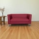 thumbnail image 3 of Sofa Caribe Dos Cuerpos En Lino Rojo, 3 of 3