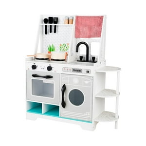 Cocina De Madera Gris + Accesorios 70X27X81Cm Gamepower Gris Tamano Unico