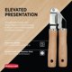 thumbnail image 4 of Prensa de Ajo Rubbermaid de Madera de Haya, Acero Inoxidable Resistente, 4 of 7