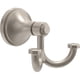 thumbnail image 1 of Gancho Doble Franklin Brass Woodruff Níquel Satinado Muro, 1 of 3