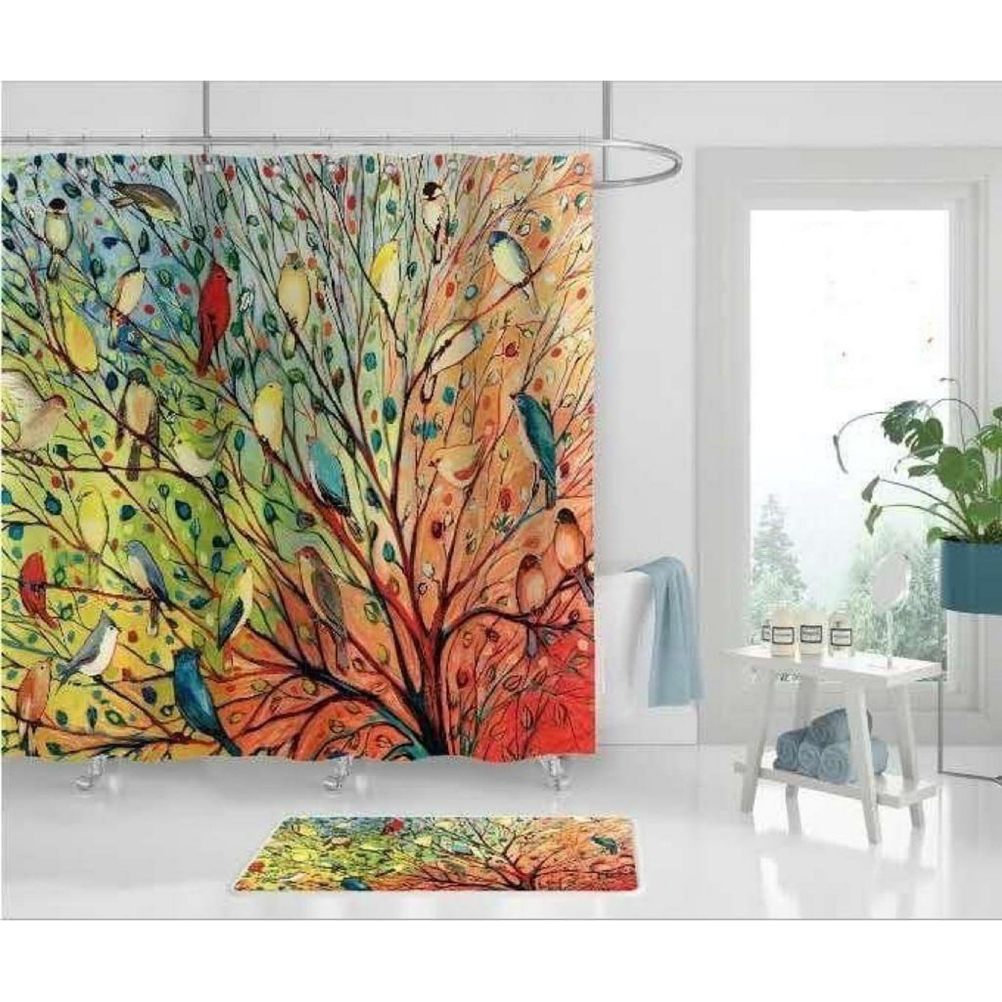 Todo Hogar Santiago De Chile - Cortina De Baño Impermeable - 007