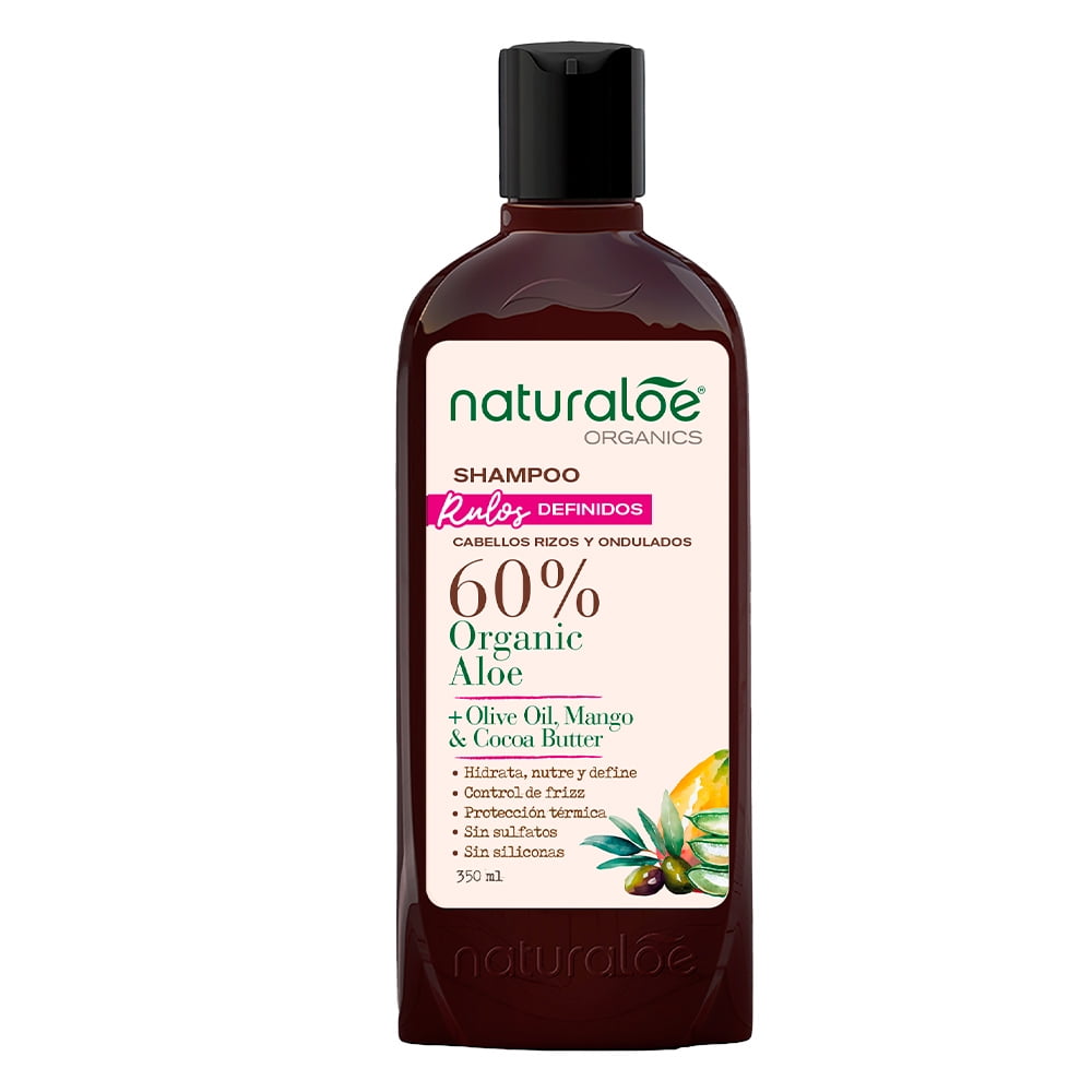 Shampoo Rulos Definidos 350 ml Naturaloe