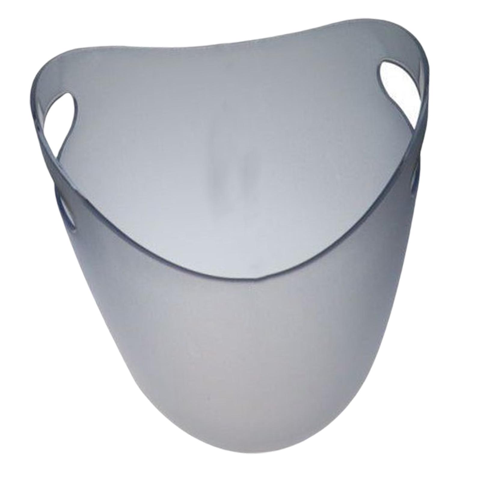 Bothyi - El Cubo De Hielo Mantiene El Hielo Congelado Durante Más Tiempo Soporte De Almacenamiento De Vino Para Fiestas 4L Transparente Esmerilado