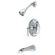 thumbnail image 1 of Grifo para tina y regadera Kingston Brass Metropolitan cromado, 1 of 3