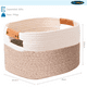 thumbnail image 2 of Canasto Cesta Organizadora De Algodón Carry All Decoración M Tonos Tierra, 2 of 2