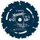 thumbnail image 1 of Hoja de sierra Bosch DCB618 Daredevil, 18 dientes, 6-1/2 pulgadas, azul, 1 of 8
