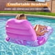 thumbnail image 2 of Hinchable Pool Lounge Float Sloosh para adultos con portavasos, color rosa, 2 of 9