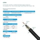 thumbnail image 3 of Cable SDI Superbat 30 m Belden 1694A 75 Ohm BNC macho, 3 of 3