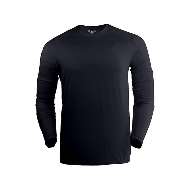 Dry Fit Polera Manga Larga Hombre Negra Nike Hombre Poleras De