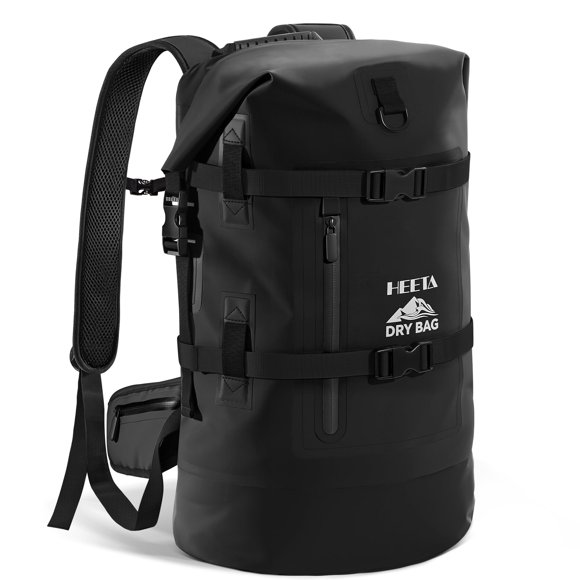 Mochila Dry Bag HEETA 40L Impermeable con Cierre Roll‑Top