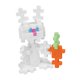 thumbnail image 3 of Juego de bloques de construcción de rompecabezas 3D PLUS PLUS Bunny con 70 piezas, 3 of 7