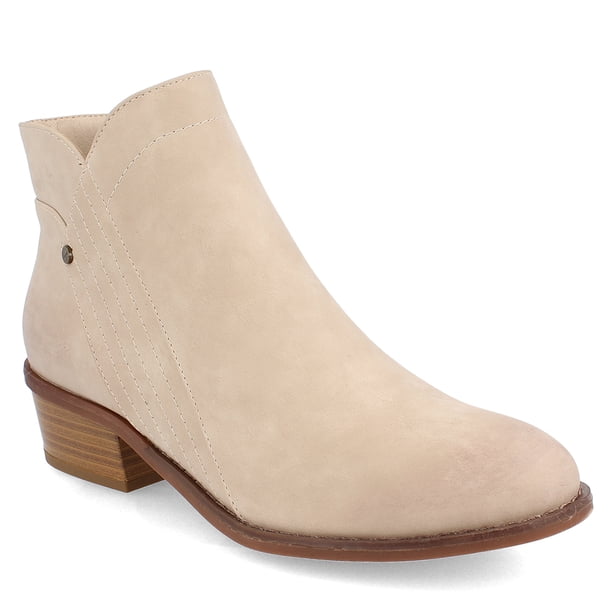 BOTÍN TEXANO MUJER BATA REAL TAUPE